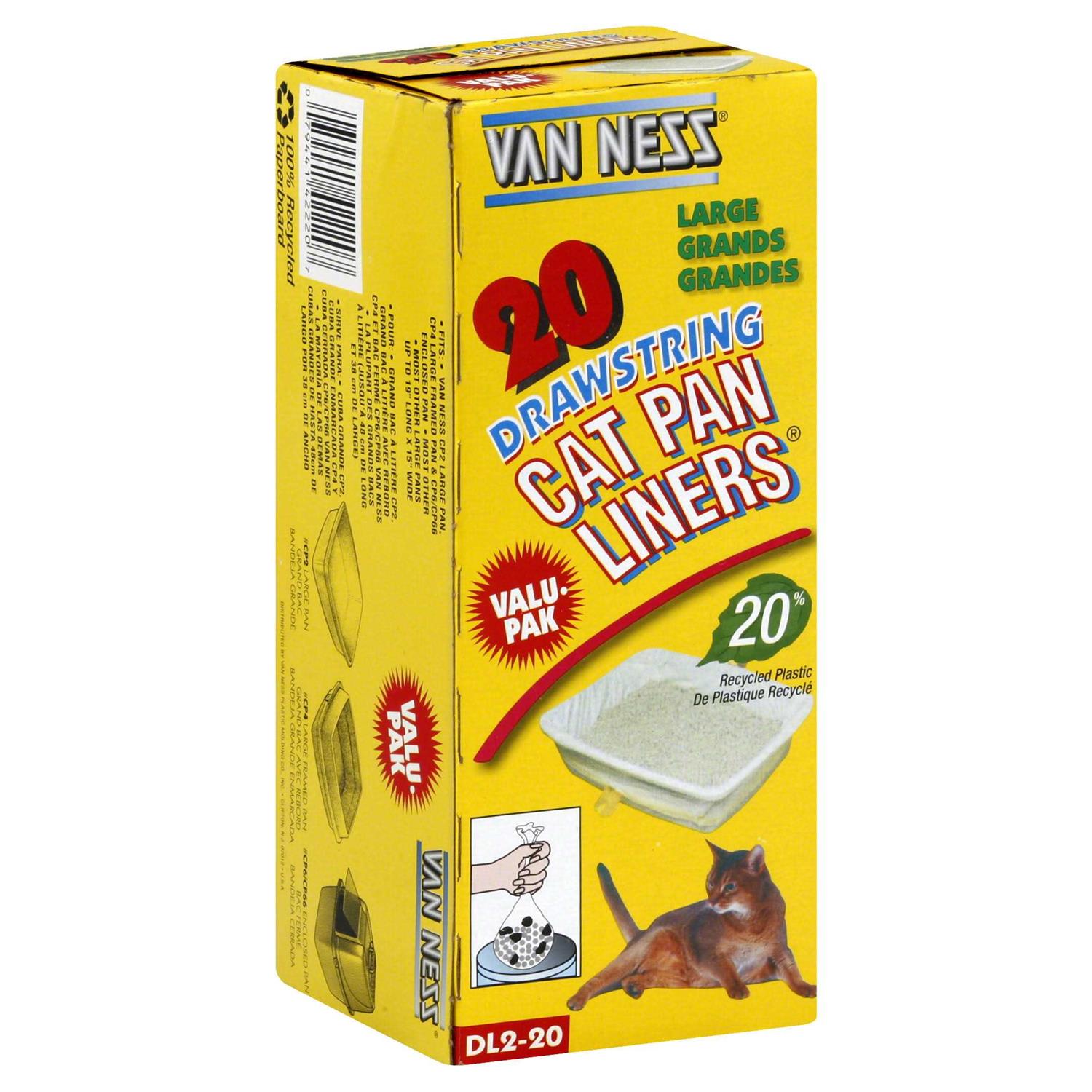 Van Ness Drawstring Cat Pan Liners