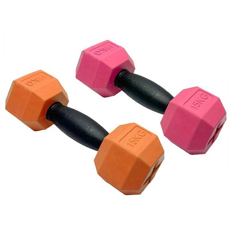 Friends Forever Dumbbell Rubber Chew Dog Toys 2-piece Set
