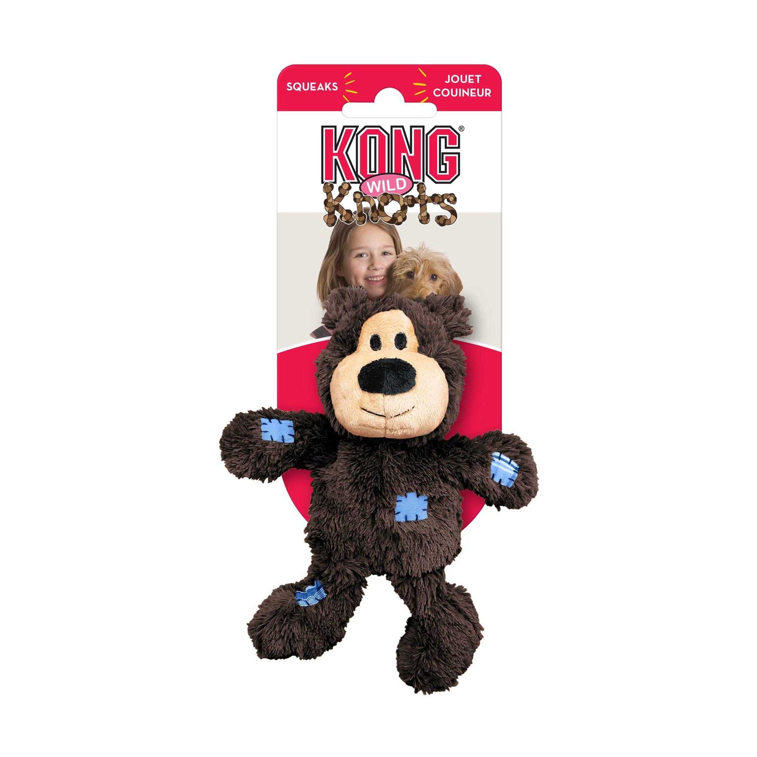 Kong Wild Knots Bear Dog Toy
