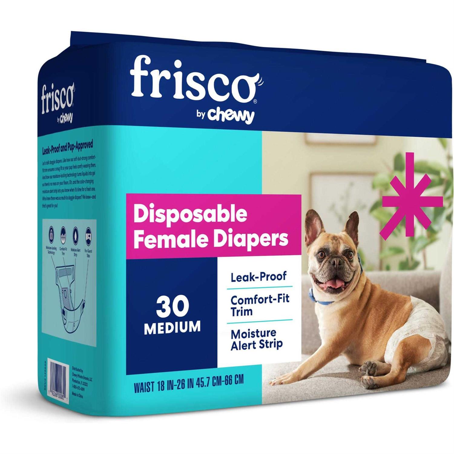 Frisco Disposable Female Dog Diapers