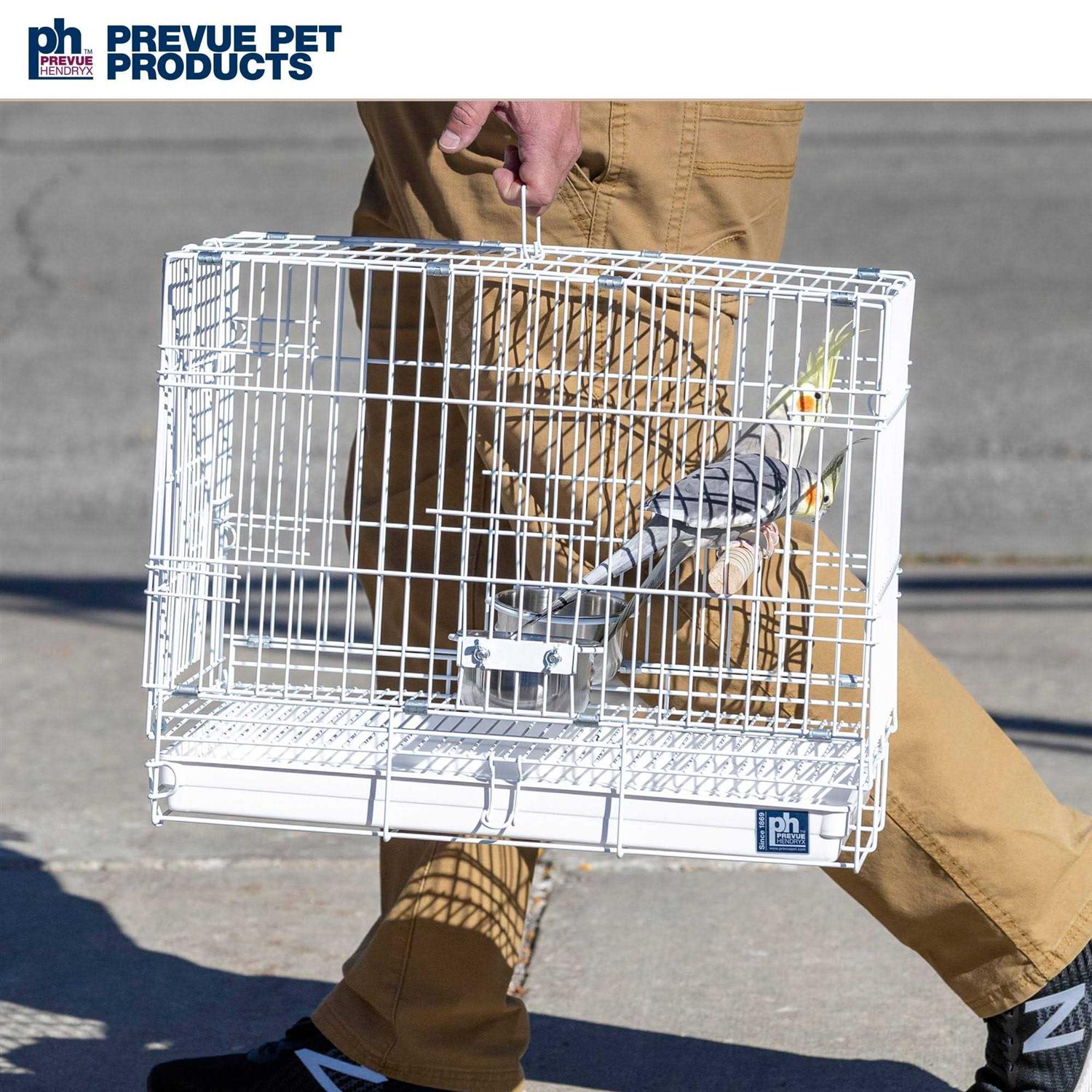 Prevue Pet White Travel Bird Cage