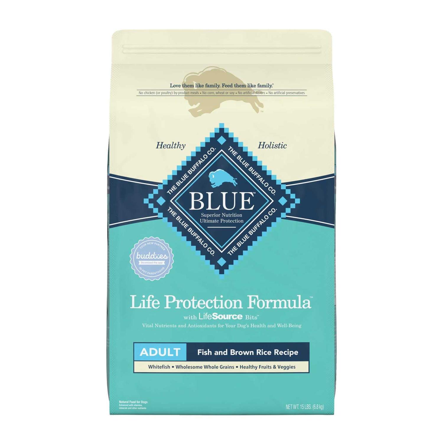 Blue Buffalo Life Protection Formula Fish & Brown Rice Adult Dry Dog Food