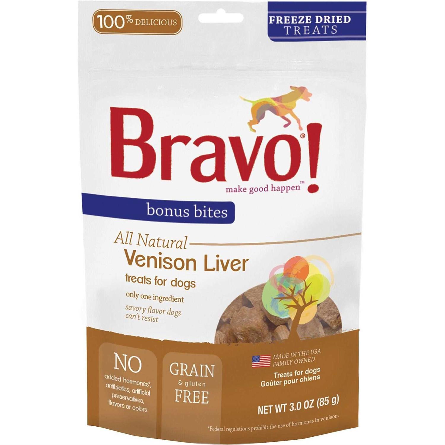 Bravo! Bonus Bites Freeze Dried Dog Treats