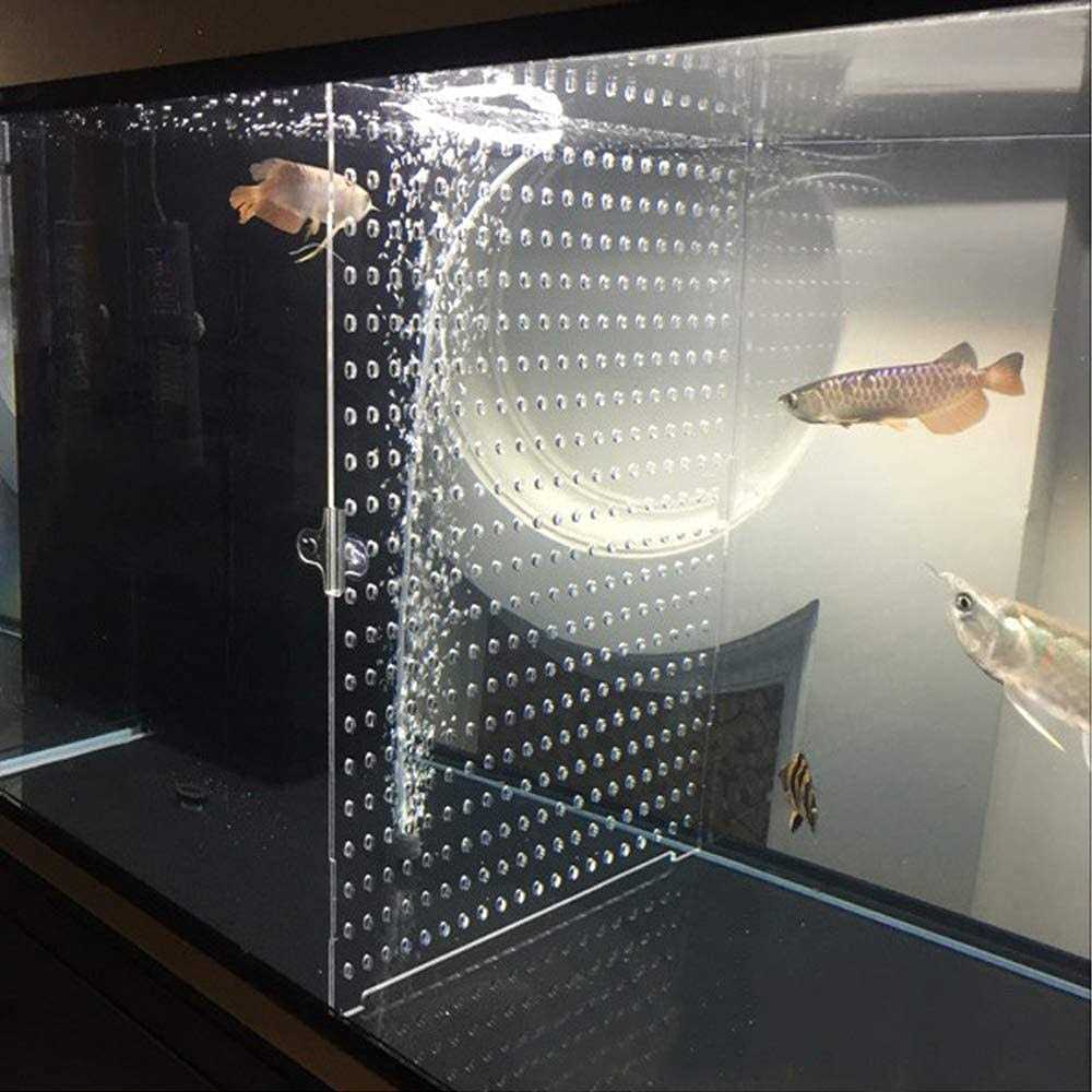 ONE Set of DIY Designed Clear Easy to Bent Cut and Assemble for Most Fish Tanks