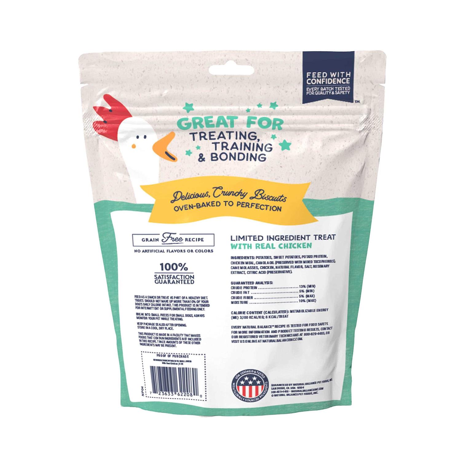Natural Balance L.I.T. Sweet Potato & Chicken Dog Treats
