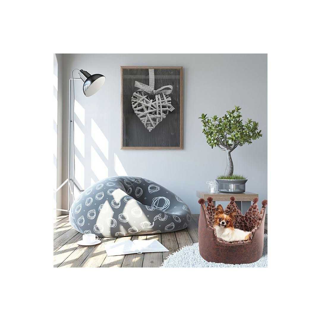 Precious Tails Leopard Crown Bed