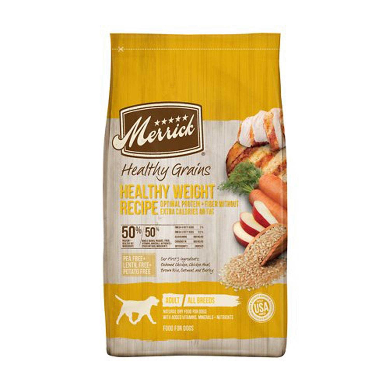 Merrick Healthy Grains Dry Dog Food Healthy Weight Recipe