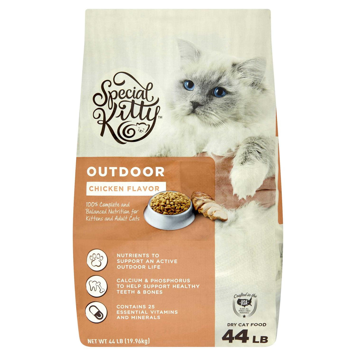 Special Kitty Outdoor Formula Dry Cat Food