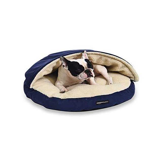 Amazon Basics Cozy Pet Cave Bed for Dog