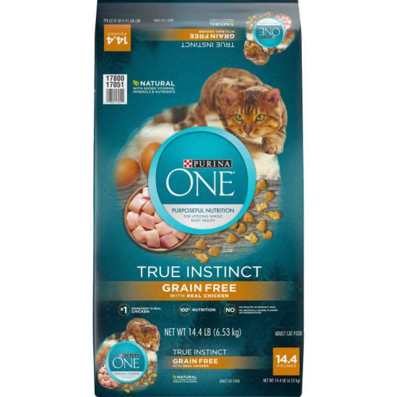Purina ONE Natural High Protein Grain Free Dry Cat Food