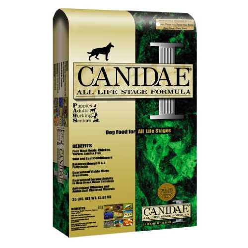 Canidae All Life Stages Premium Dry Dog Food for All Breeds, All Ages, Multi- Protein Chicken, Turkey, Lamb and Fish Meals Formula, 27 Pounds