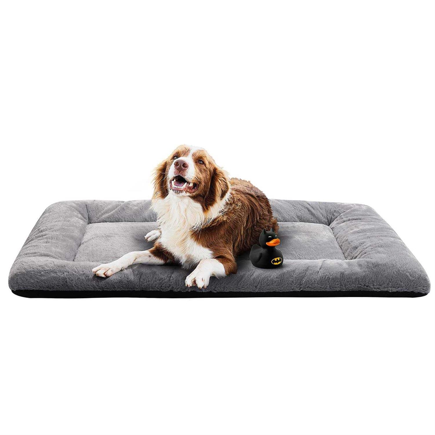 VERZEY Dog Beds Crate Pad Dogs Fit Metal Dog Crates,Ultra Soft Dog Crate Bed Washable & Anti-Slip Kennel Pad for Dogs Cozy Sleeping Mat