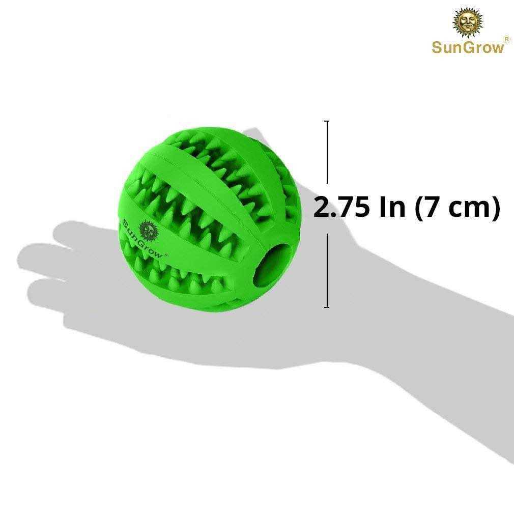 SunGrow Teething Treat Chew Ball for Rabbit Ferret Guinea Pig