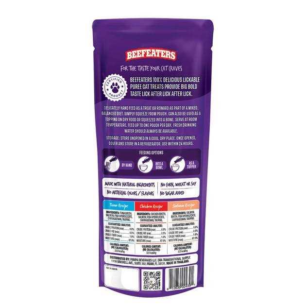 Beefeaters Lickables Puree Cat Treats