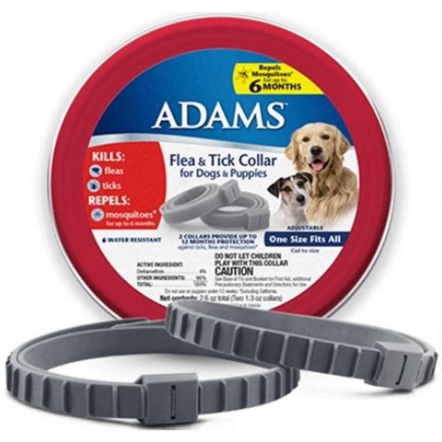 Adams Flea Tick Collar Plus for Dogs Puppies