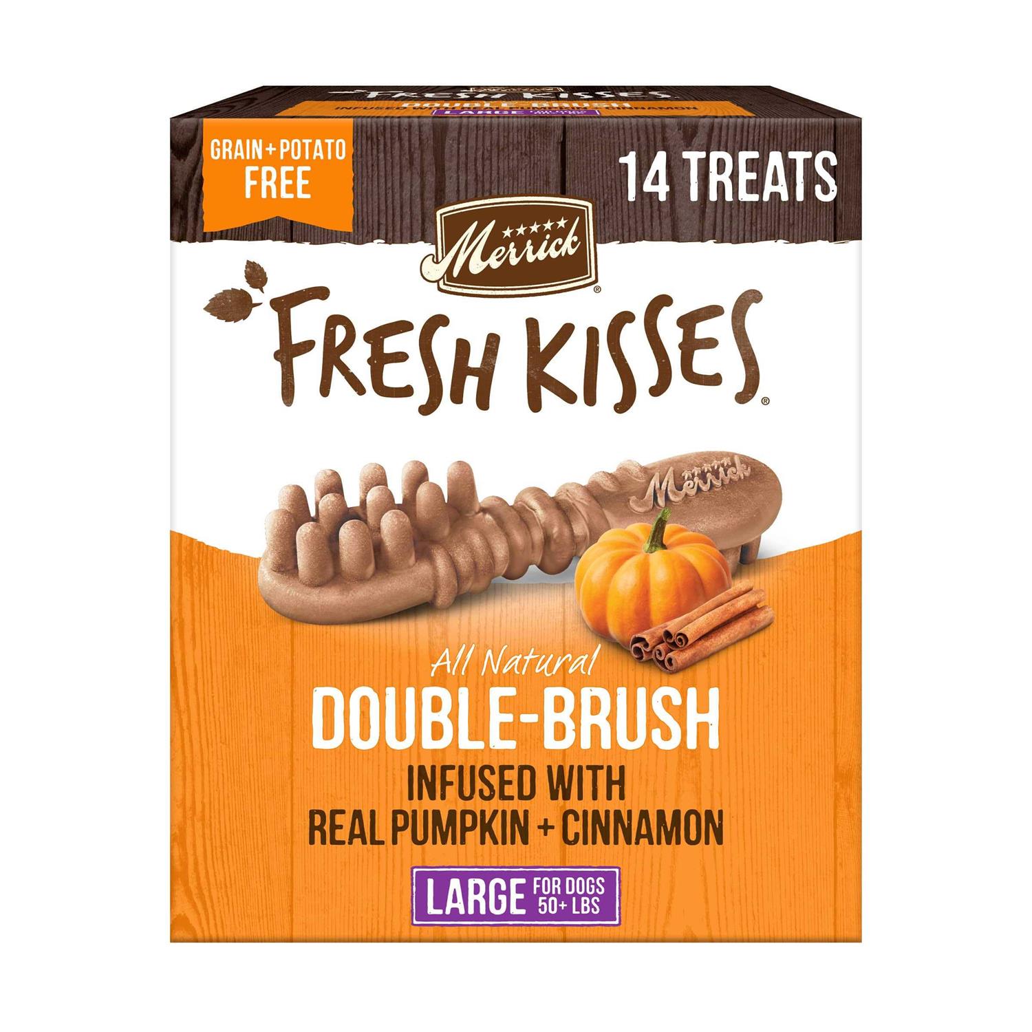 Merrick Dog Fresh Kisses Pumpkin Cinnamon