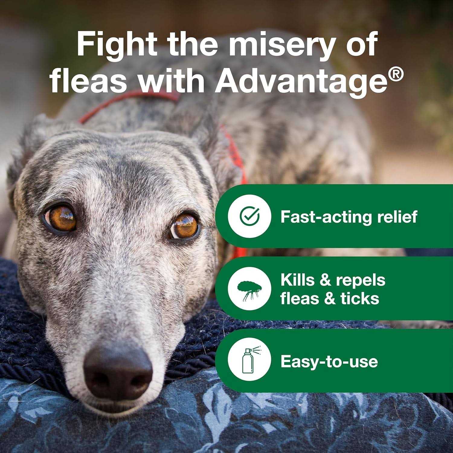 Advantage Flea & Tick Treatment Spray for Dogs