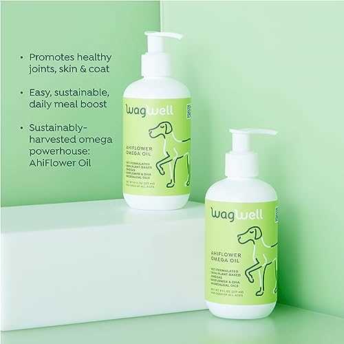 Ahiflower Omega Oil For Dogs | Wagwell Pet