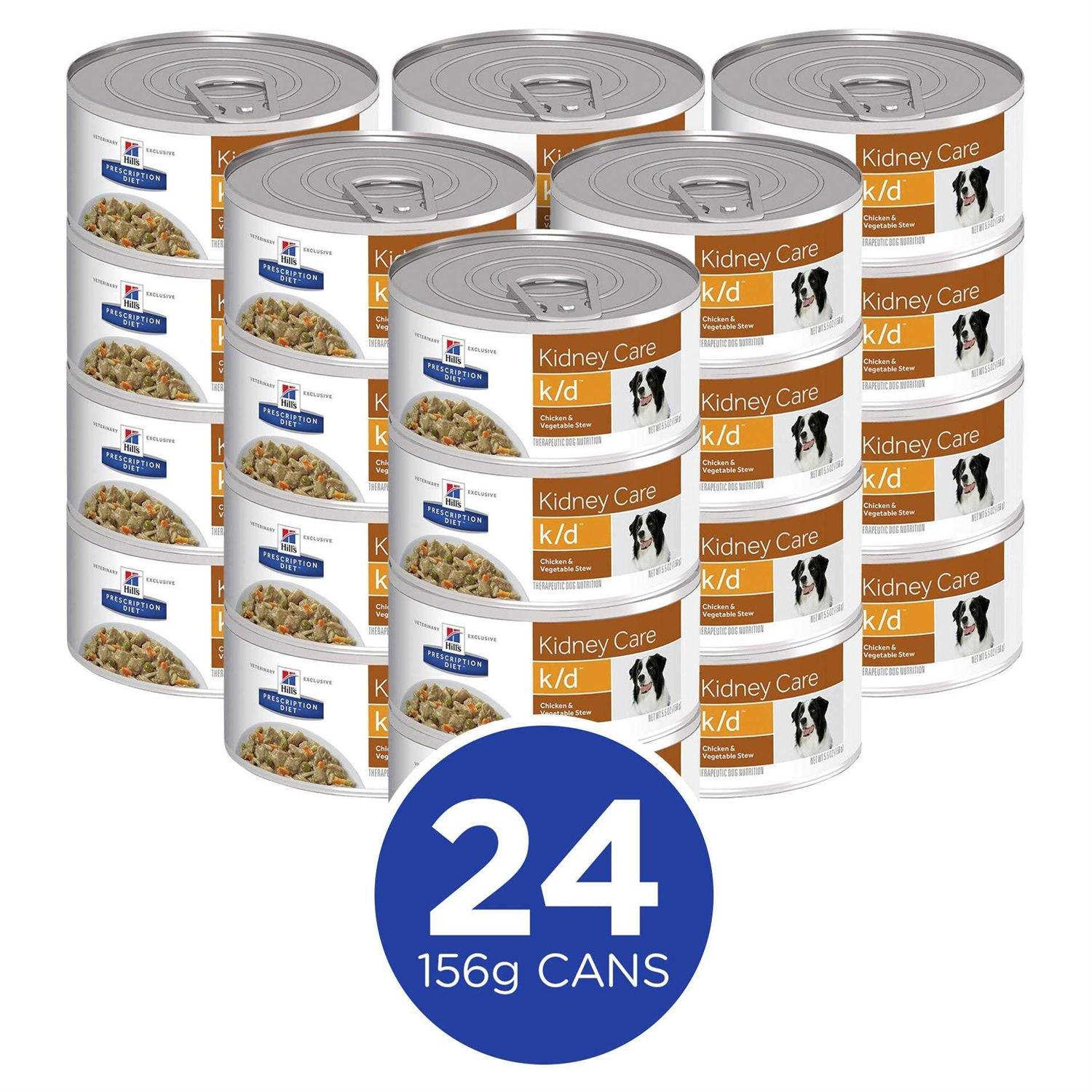 Hill’s Prescription Diet k/d Kidney Care Chicken & Vegetable Stew Canned Dog Food