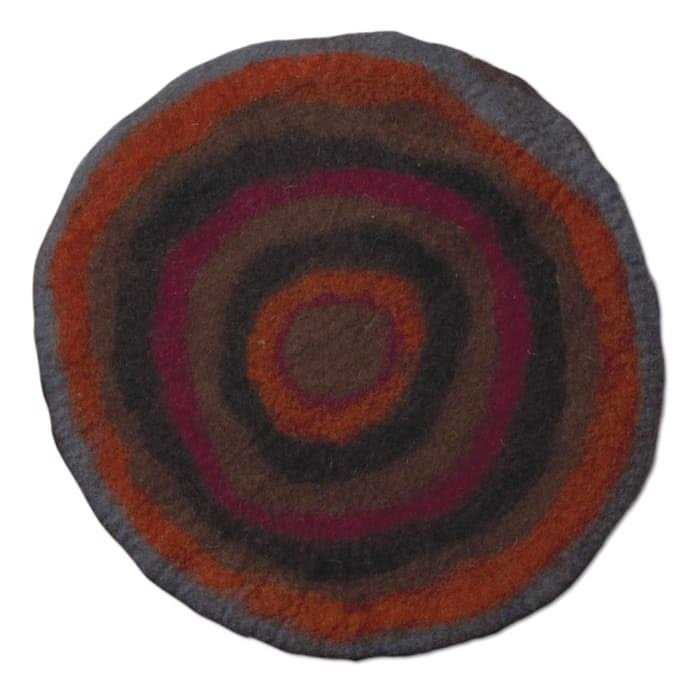 Dharma Dog Karma Cat Wool Mat Agate