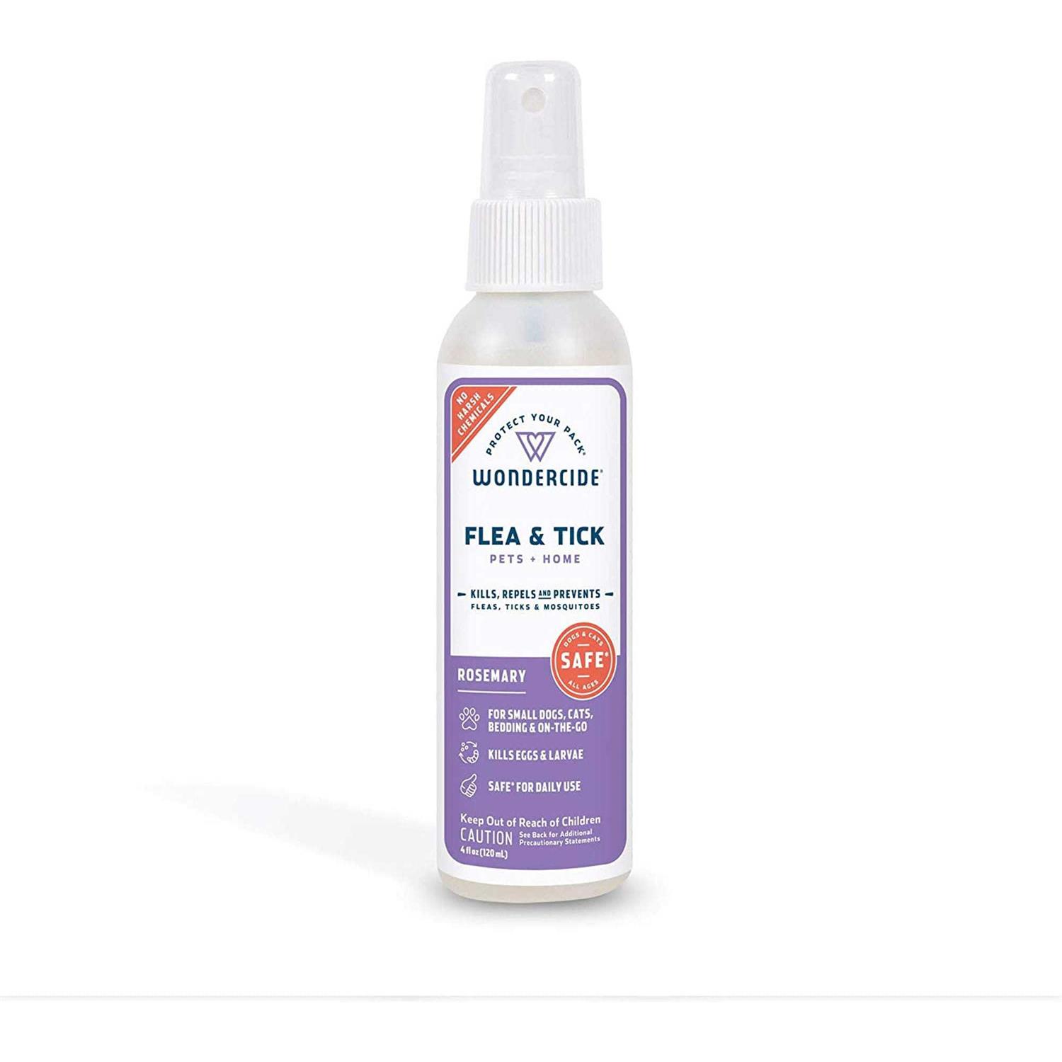 Wondercide Flea & Tick Spray Pets Home Rosemary