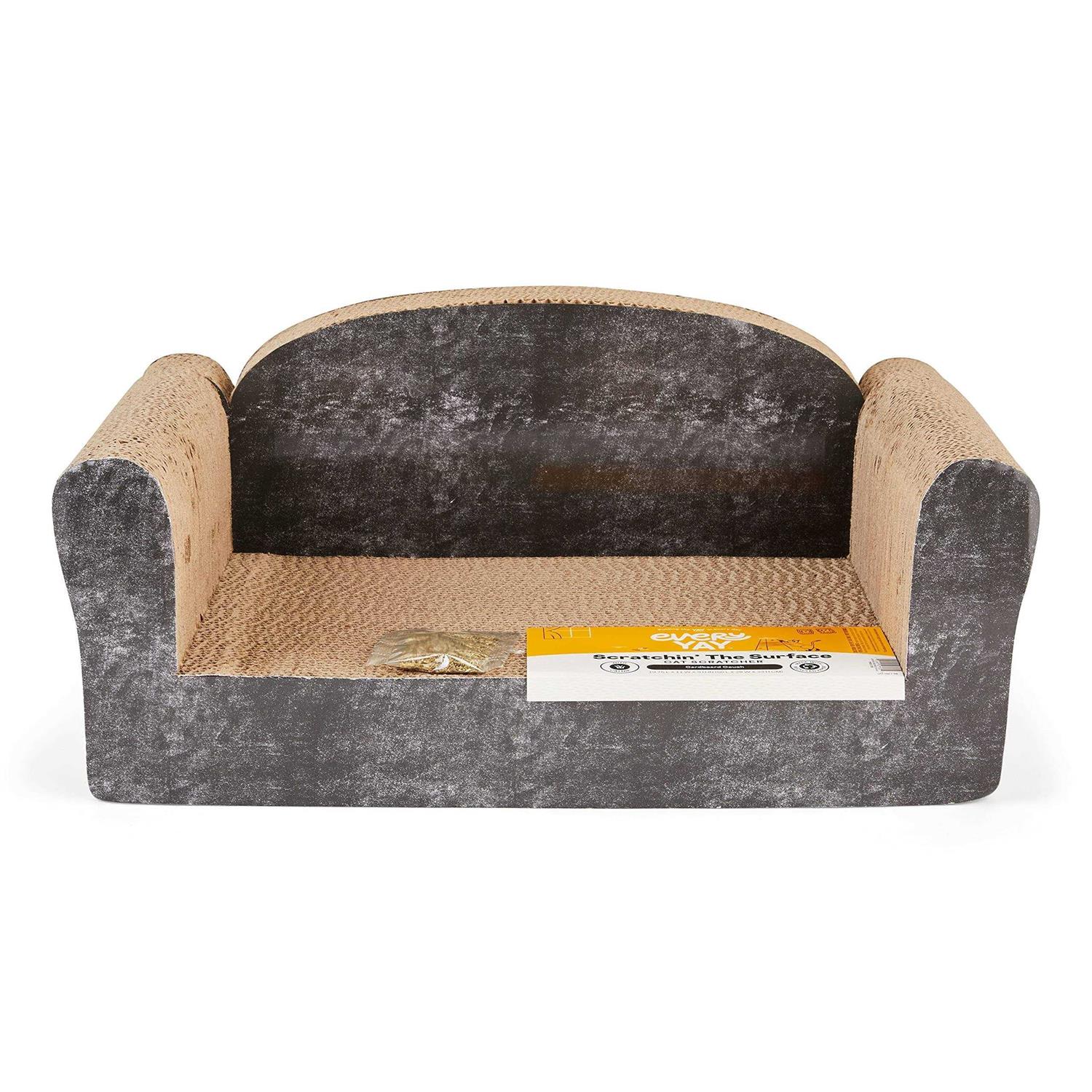 EveryYay Assorted Scratchin The Surface Cardboard Couch Cat Scratcher