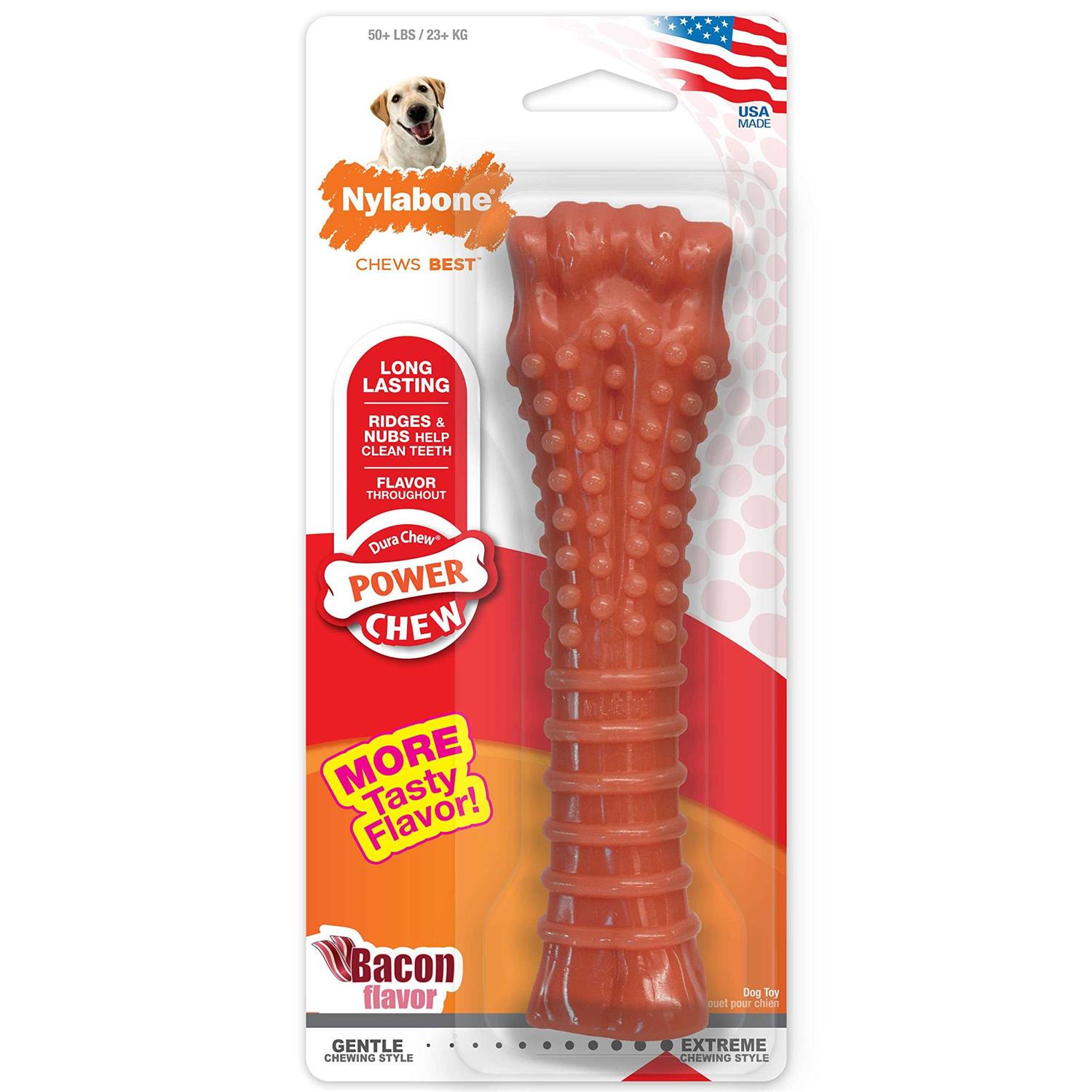 Nylabone Bacon Chew Bone