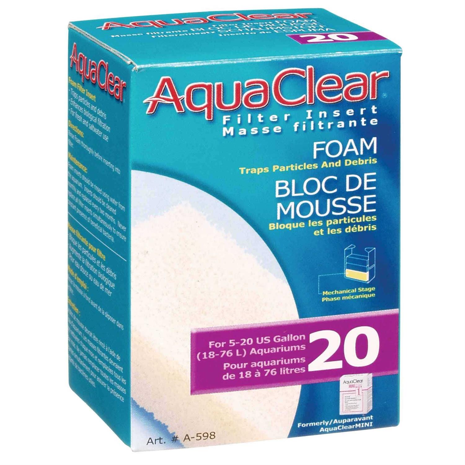 Aquaclear 20 Foam Filter Insert