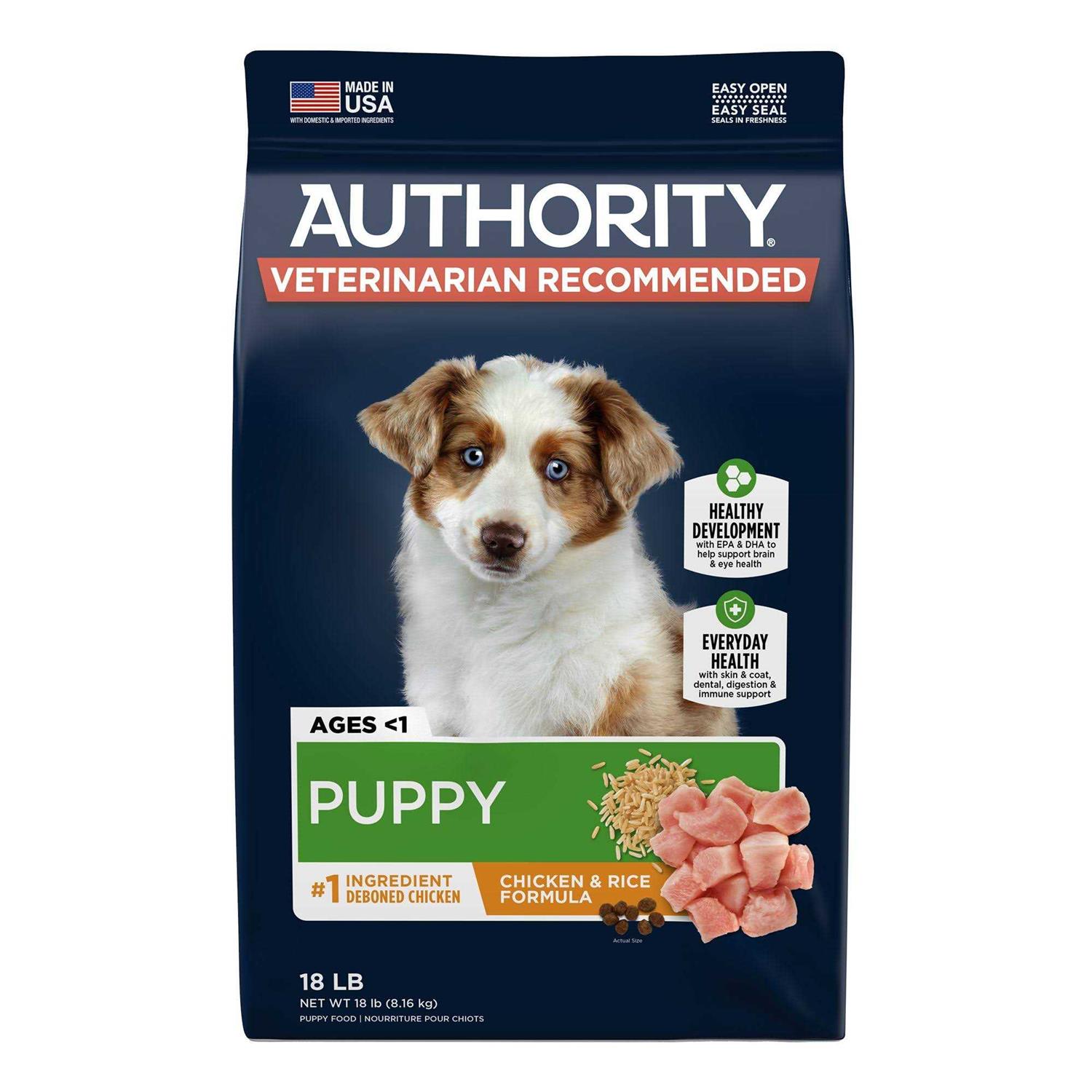 Authority Everyday Health Puppy Dry Dog Food