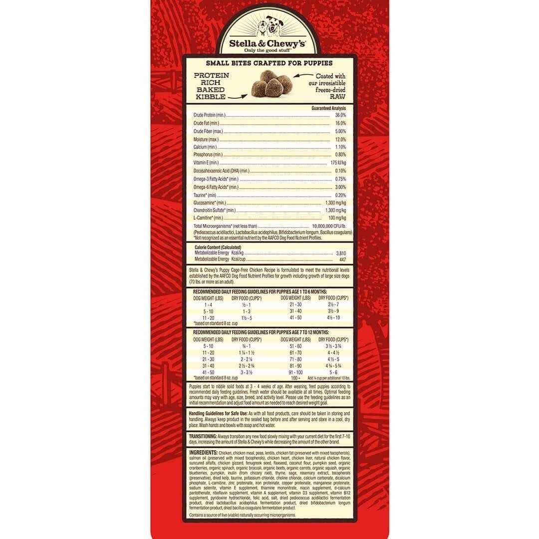 Stella & Chewy’s Puppy Raw Coated Kibble