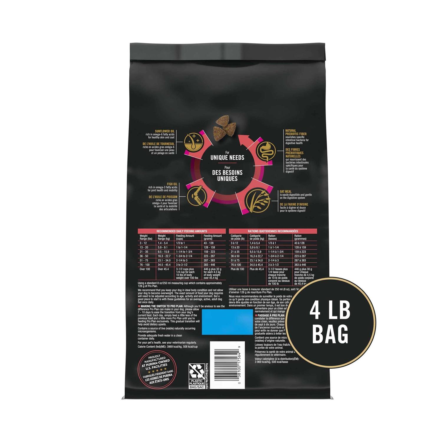 Purina Pro Plan Sensitive Skin & Stomach Oat Meal Formula Dry Dog Food