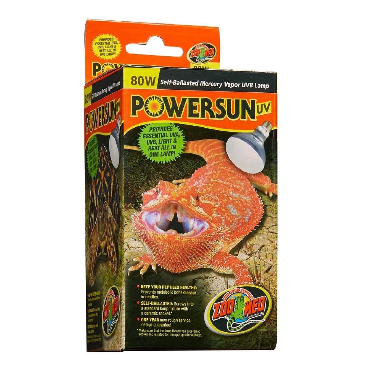Zoo Med PowerSun UV Mercury Vapor UVB Lamp