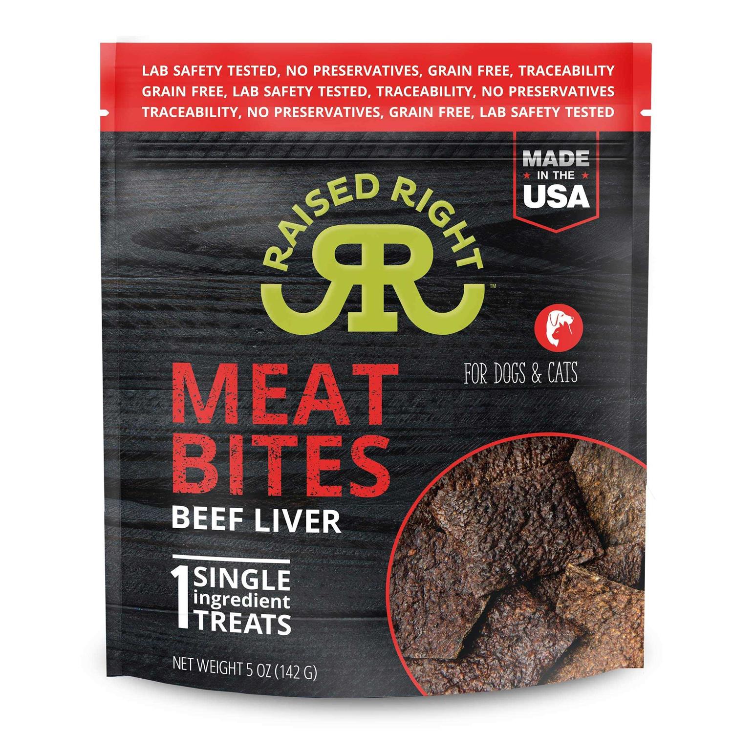 Raised Right Meat Bites Liver