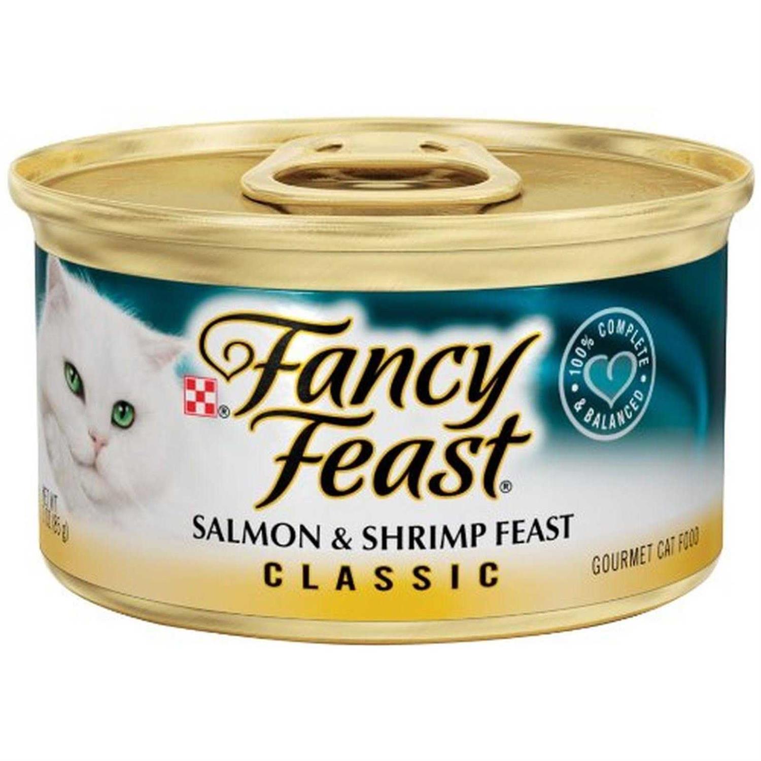 Fancy Feast Classic Salmon & Shrimp Feast Cat Food
