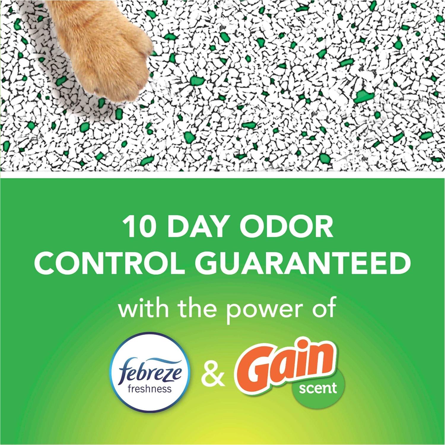 Fresh Step Febreze With Refreshing Gain Scent Clumping Cat Litter