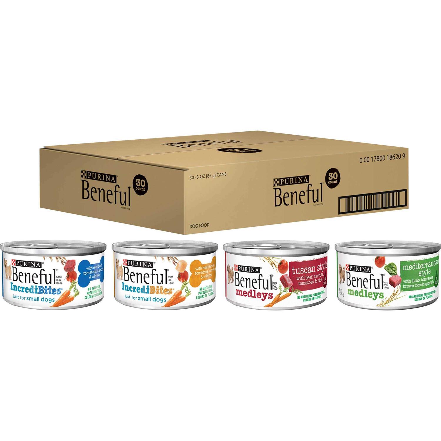 Purina Beneful Wet Dog Food Variety Pack