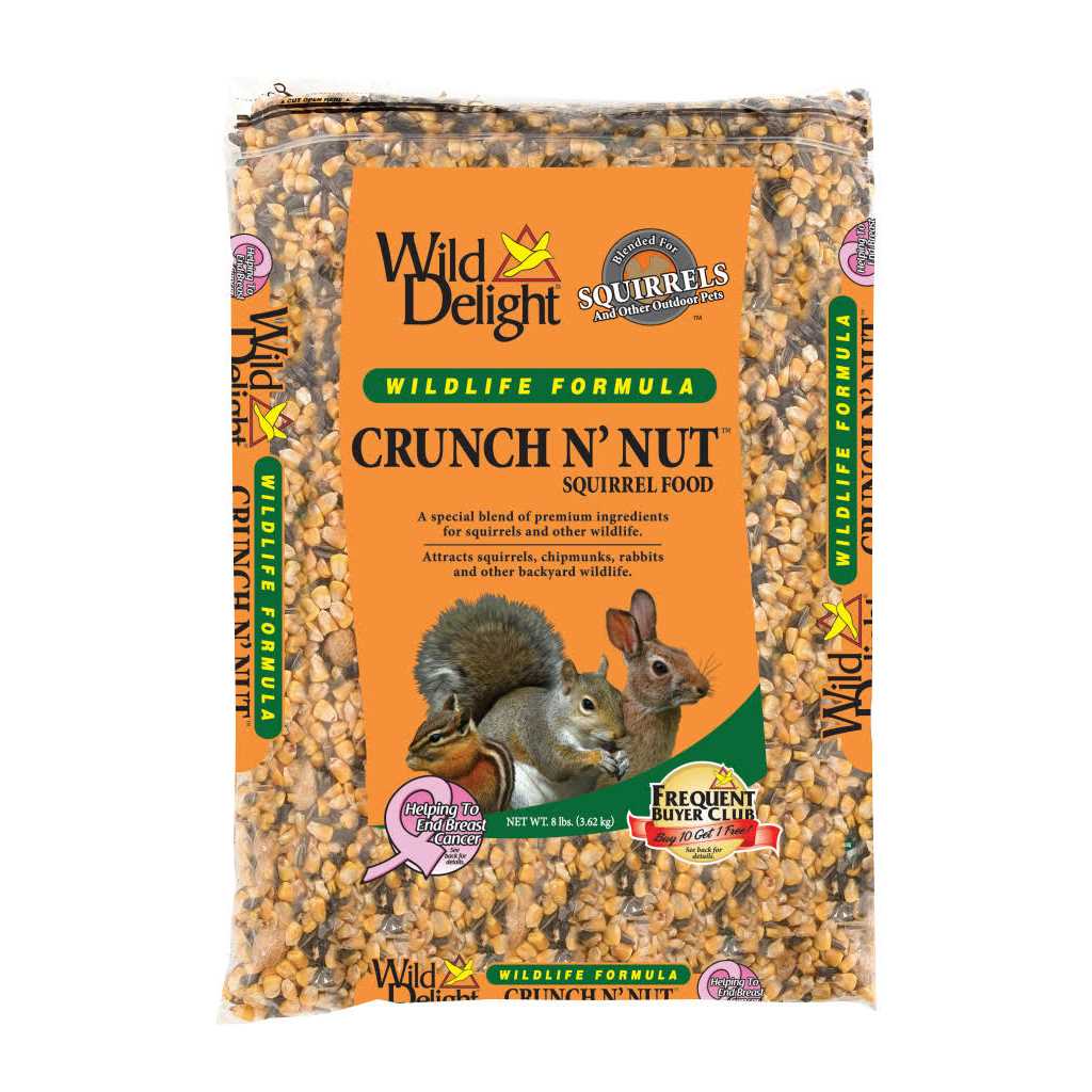 Wild Delight Crunch N’ Nut Squirrel Food
