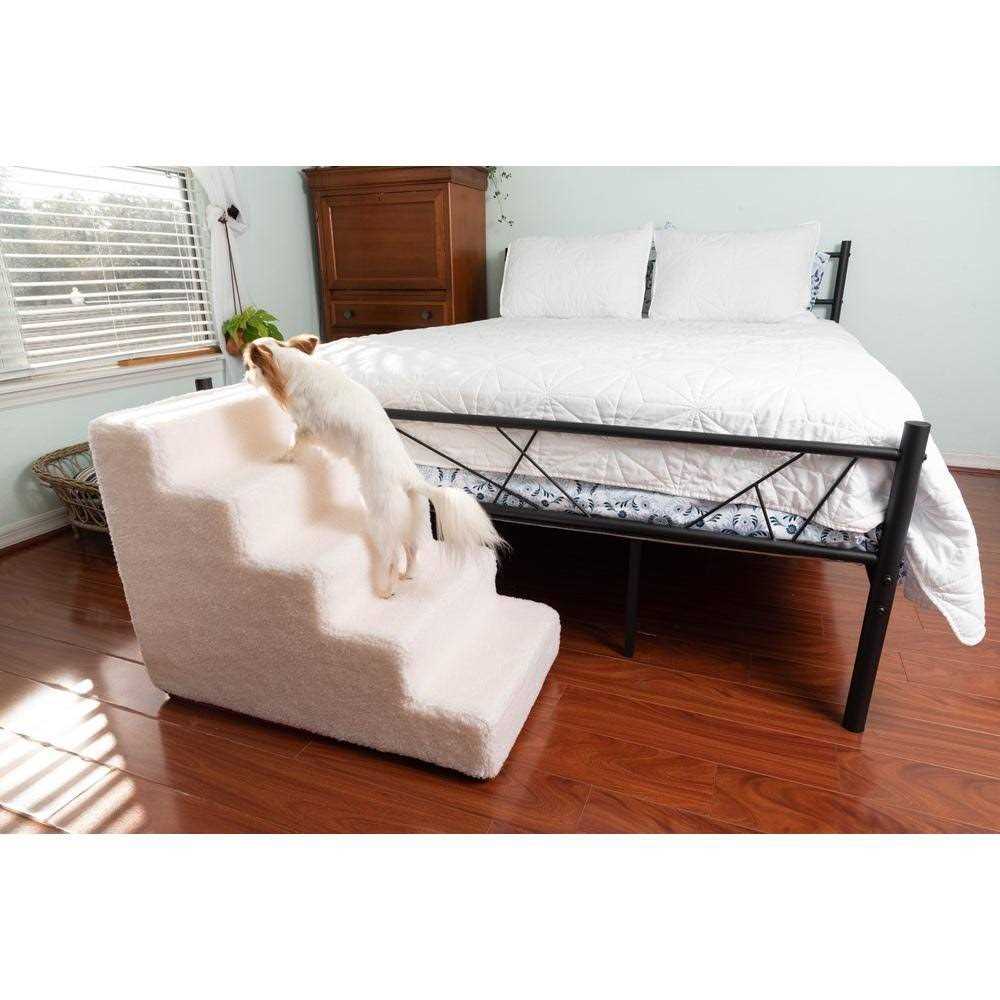 Best Pet Supplies Pet Steps and Stairs with CertiPUR-US Certified Foam for Dogs and Cats