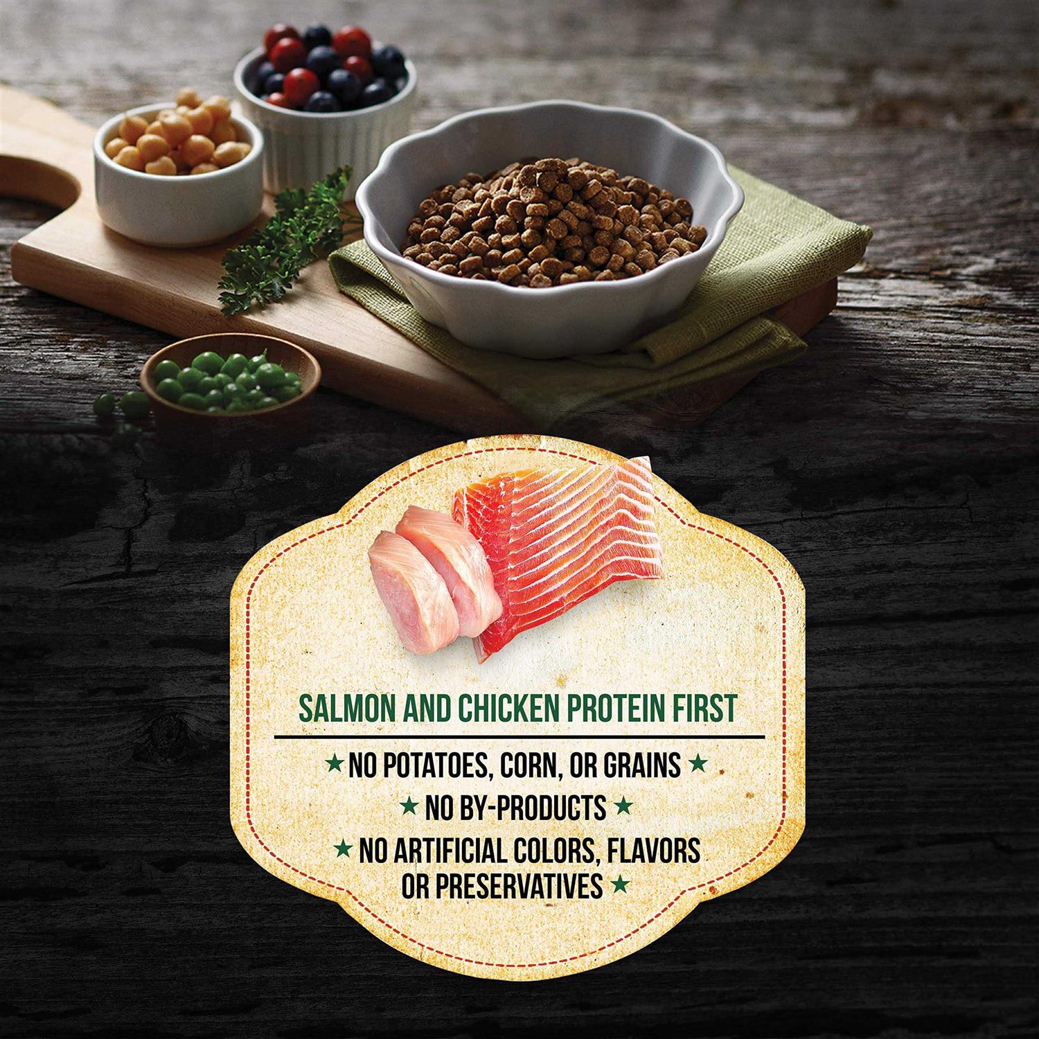 Fussie Cat Market Fresh Salmon Chicken Dry Cat Food