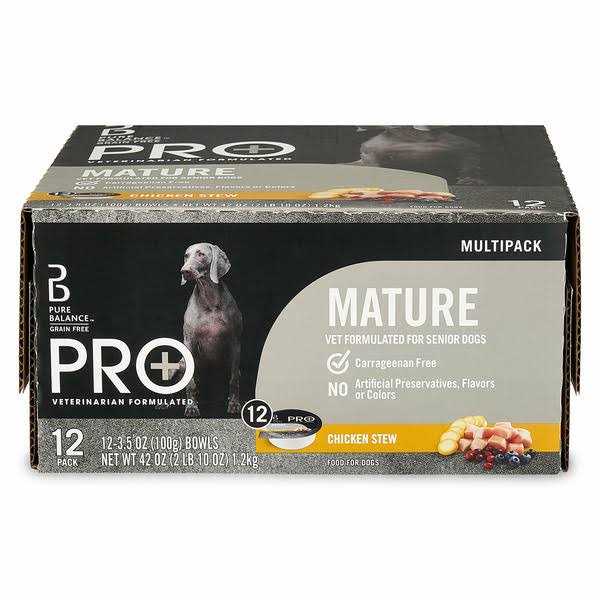 Pure Balance Pro+ Mature Chicken Stew Dry Dog Food