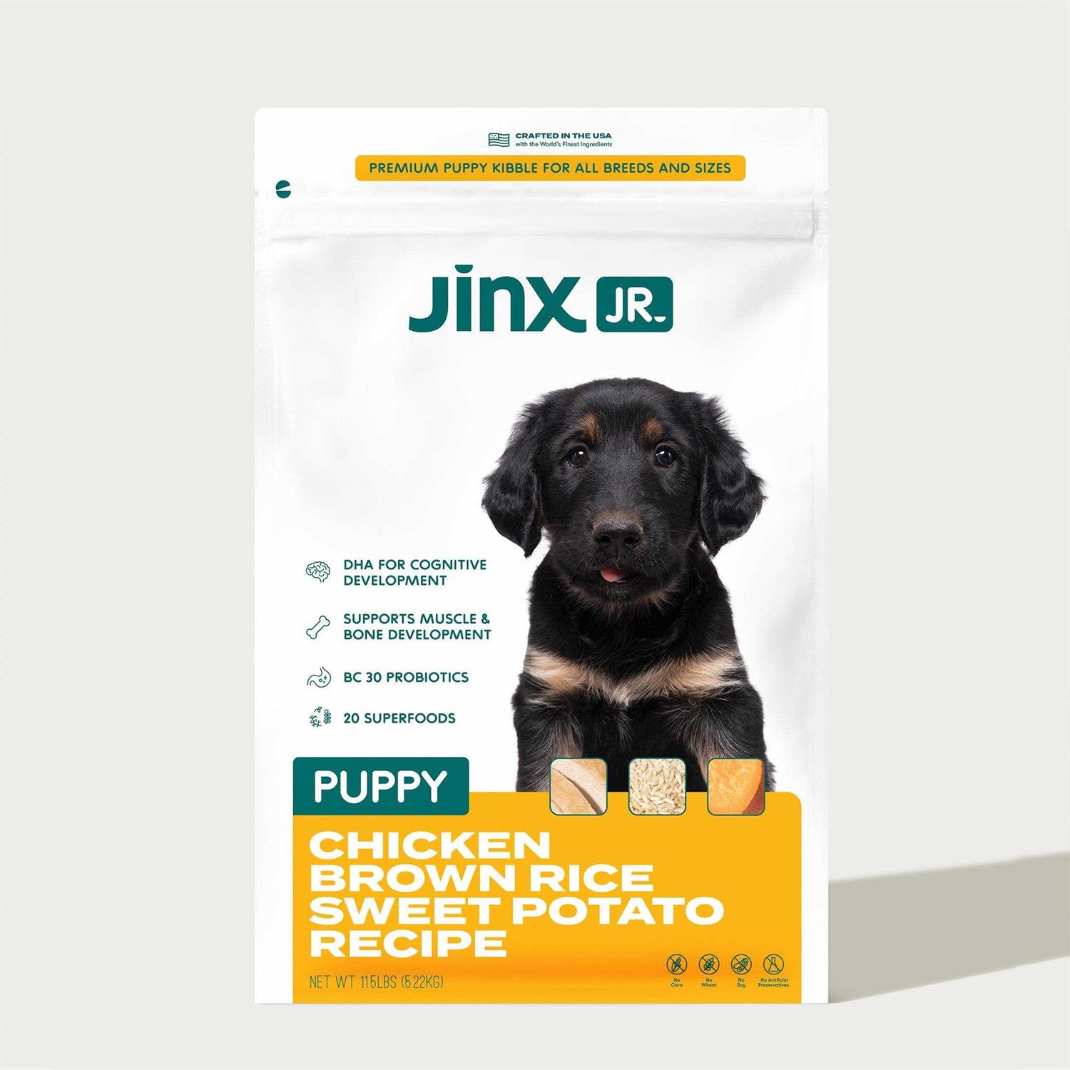 Jinx Jr. Puppy Chicken Brown Rice & Sweet Potato Dry Dog Food