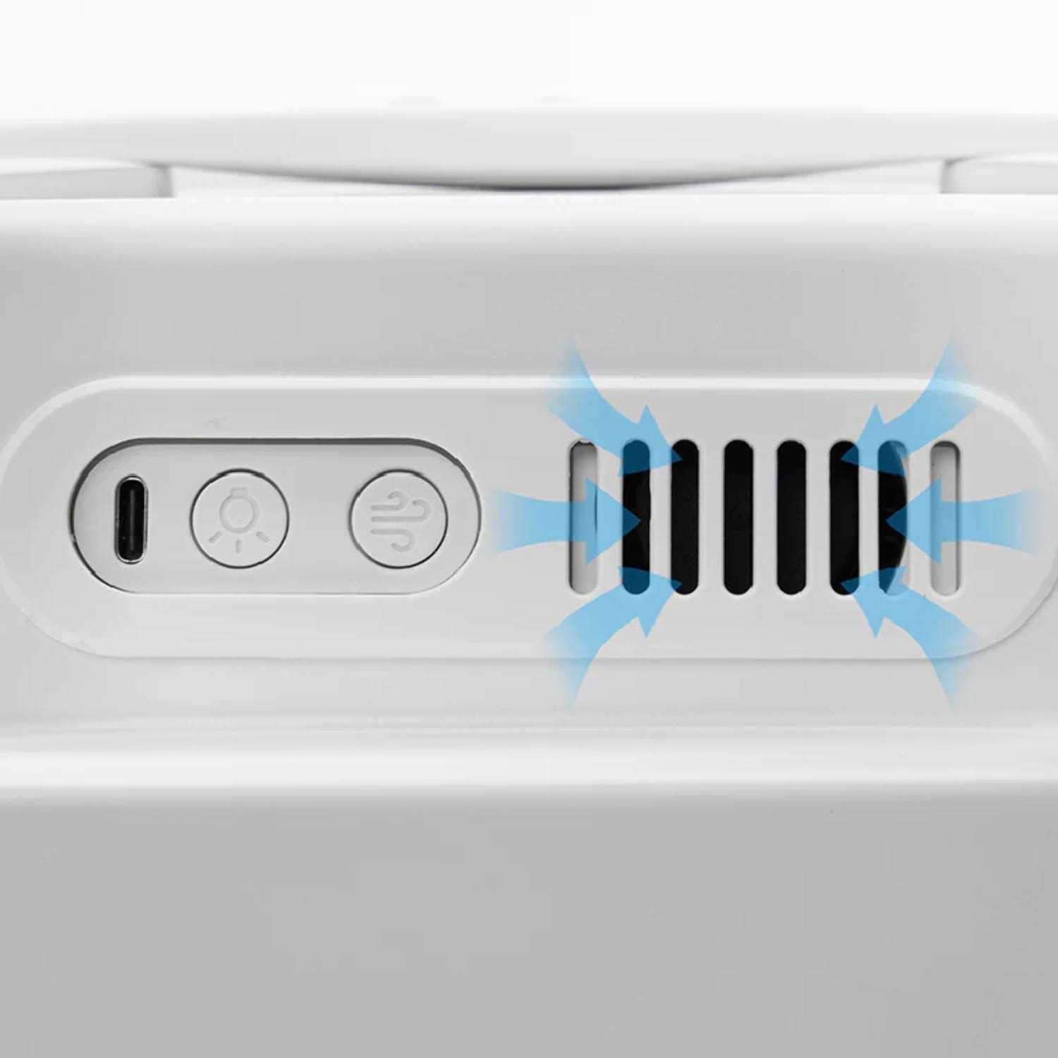 Smart Pet Traveler with LED Lights and Ventilation System