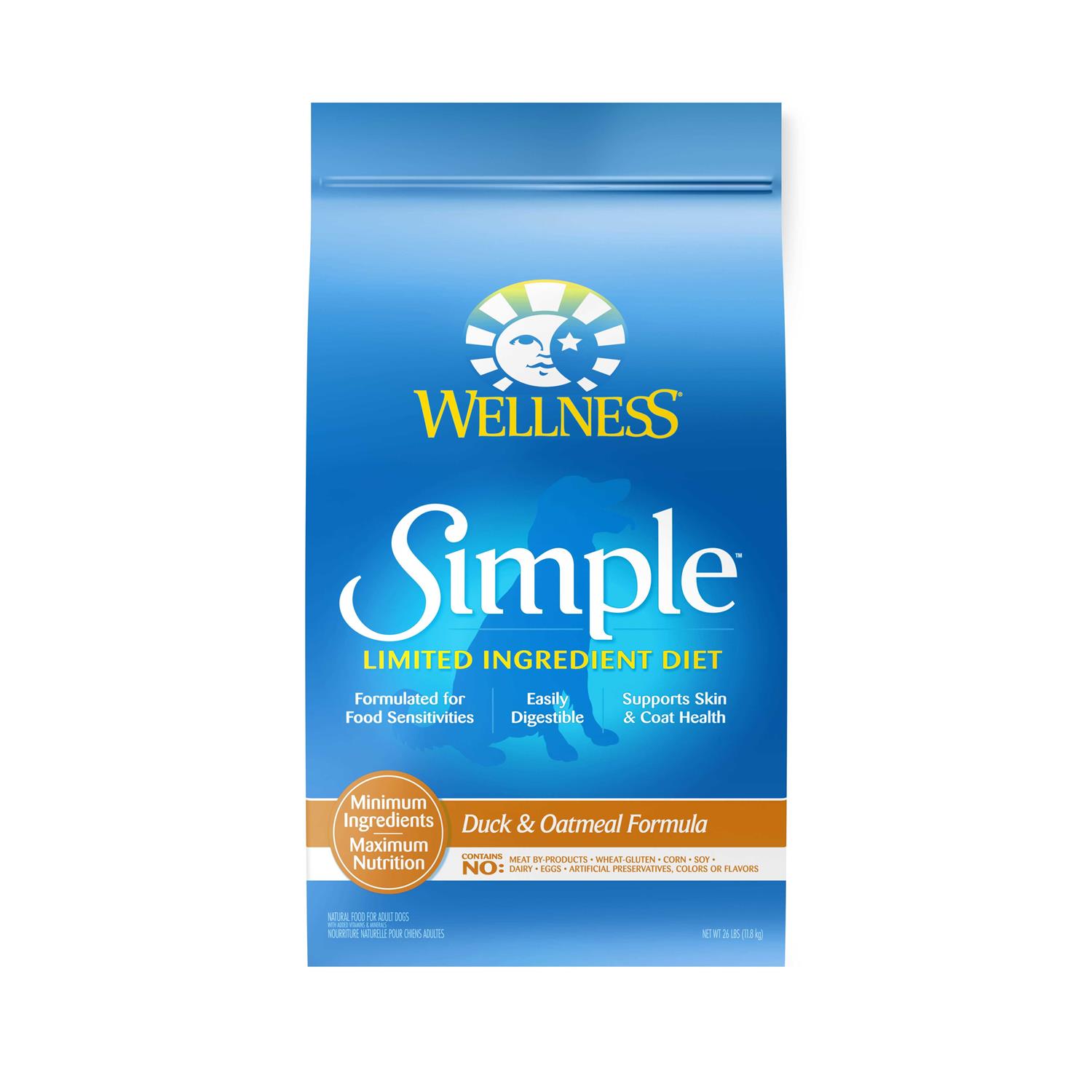 Wellness Simple Limited Ingredient Diet Grain Free Salmon & Potato Natural Dry Dog Food