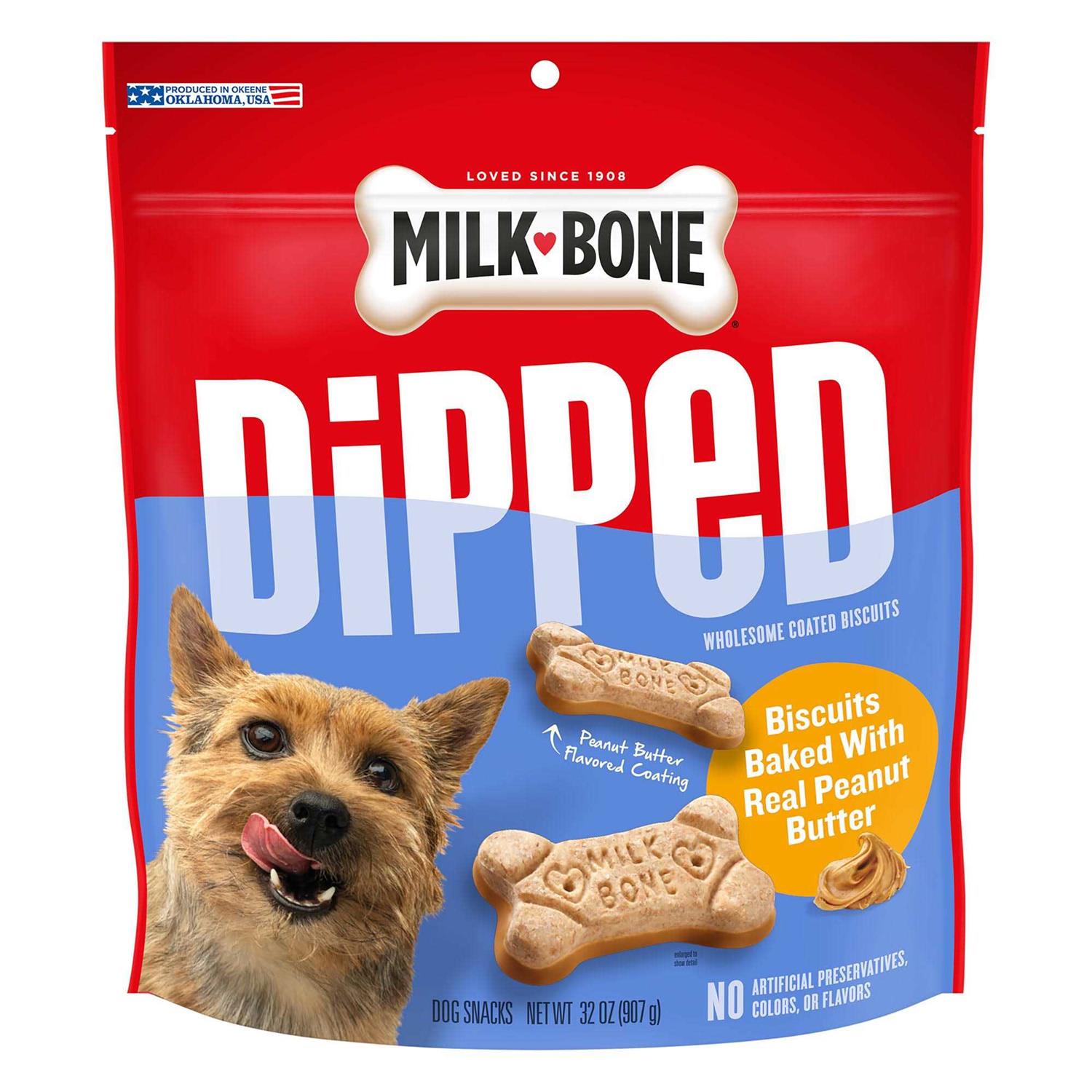 Milk-Bone Dipped Dog