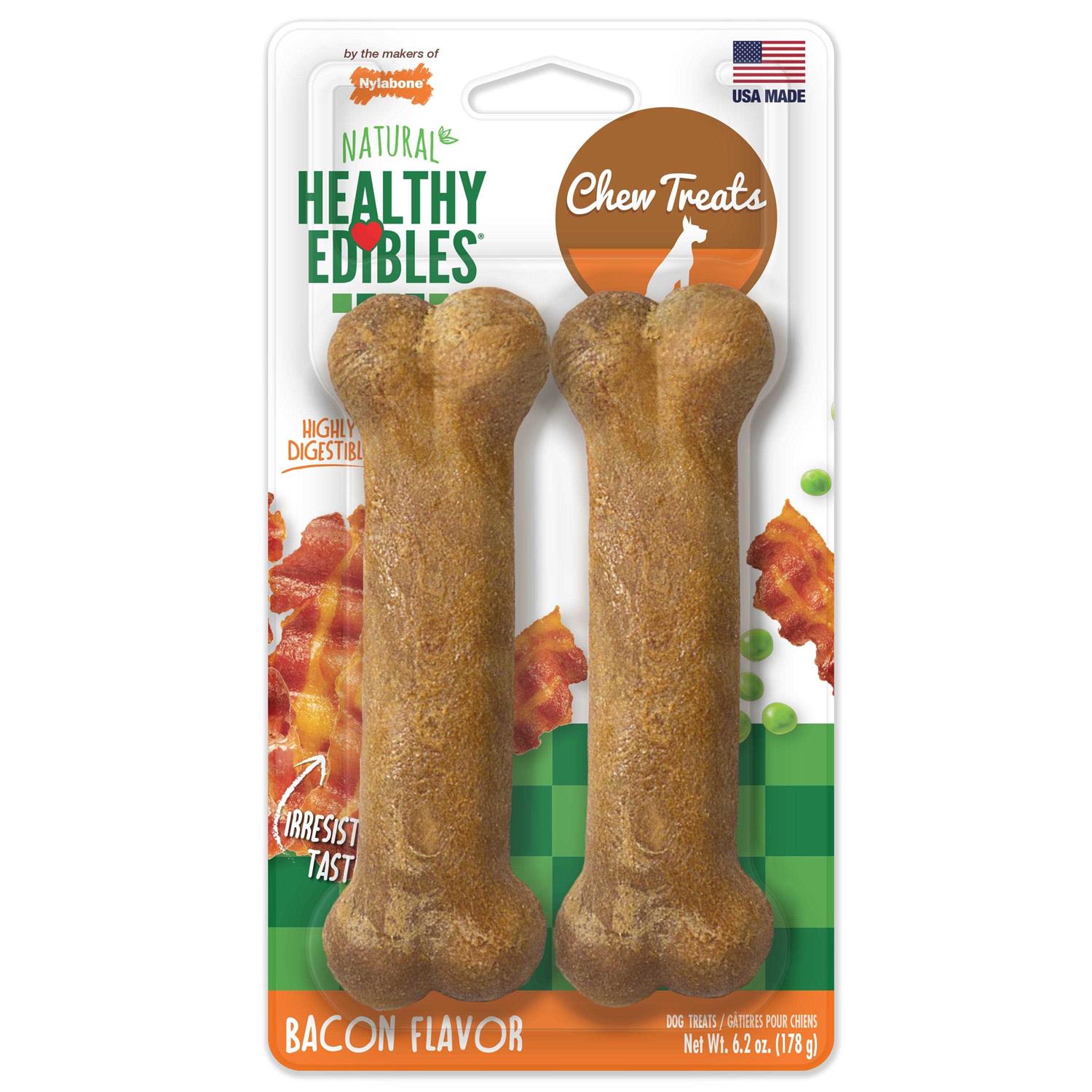 Nylabone Healthy Edibles Bacon Chew