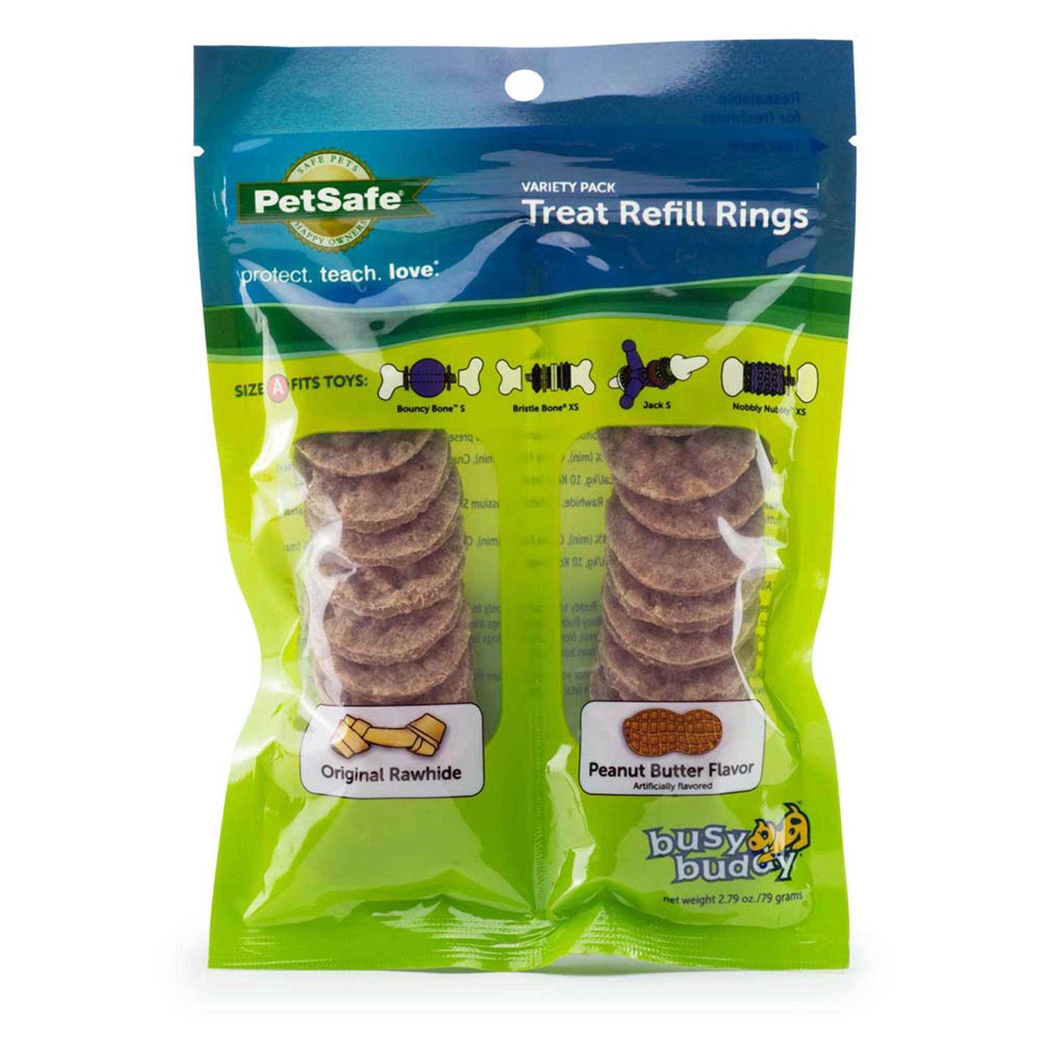 Busy Buddy Rawhide Treat Rings