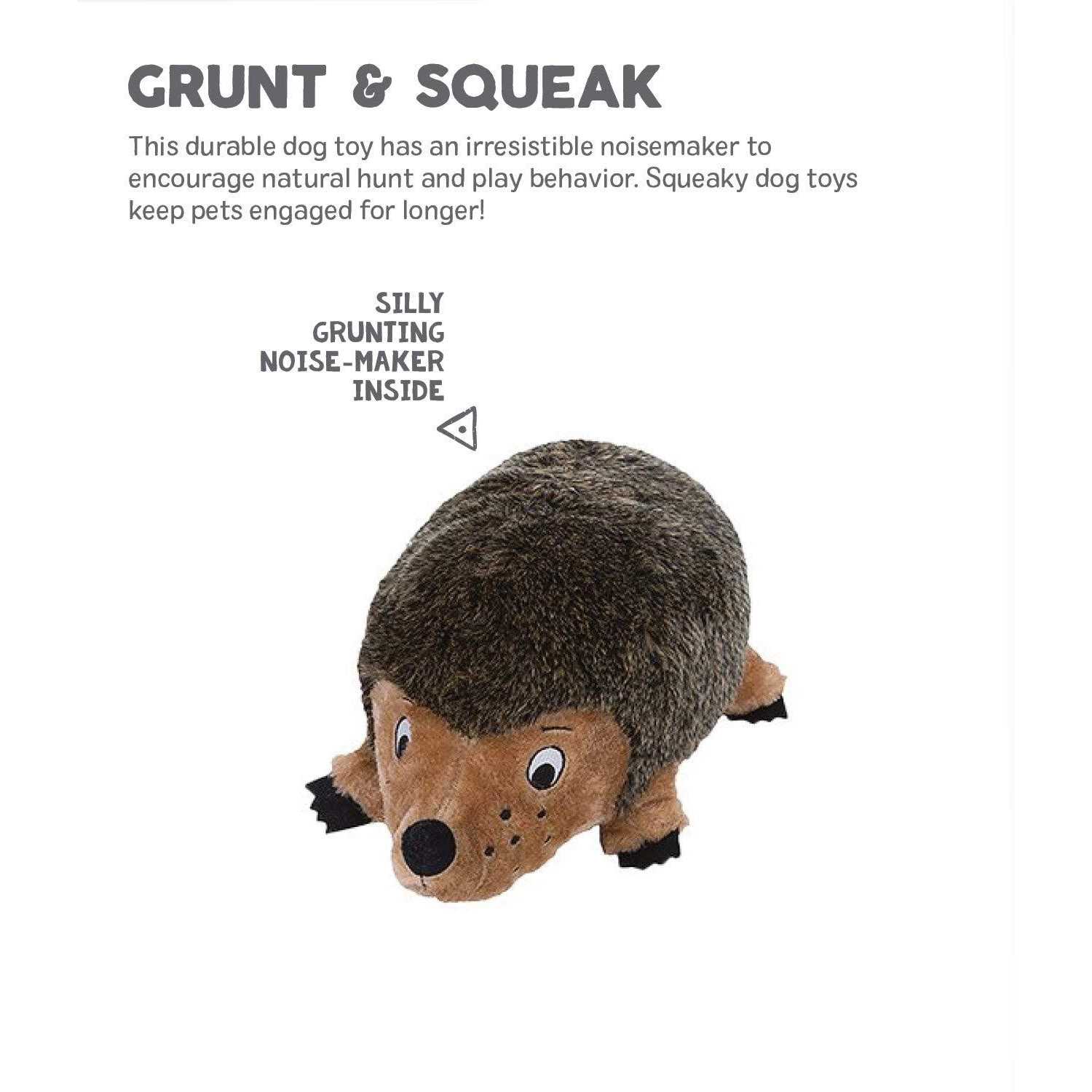 Outward Hound Hedgehogz Plush Dog Toy
