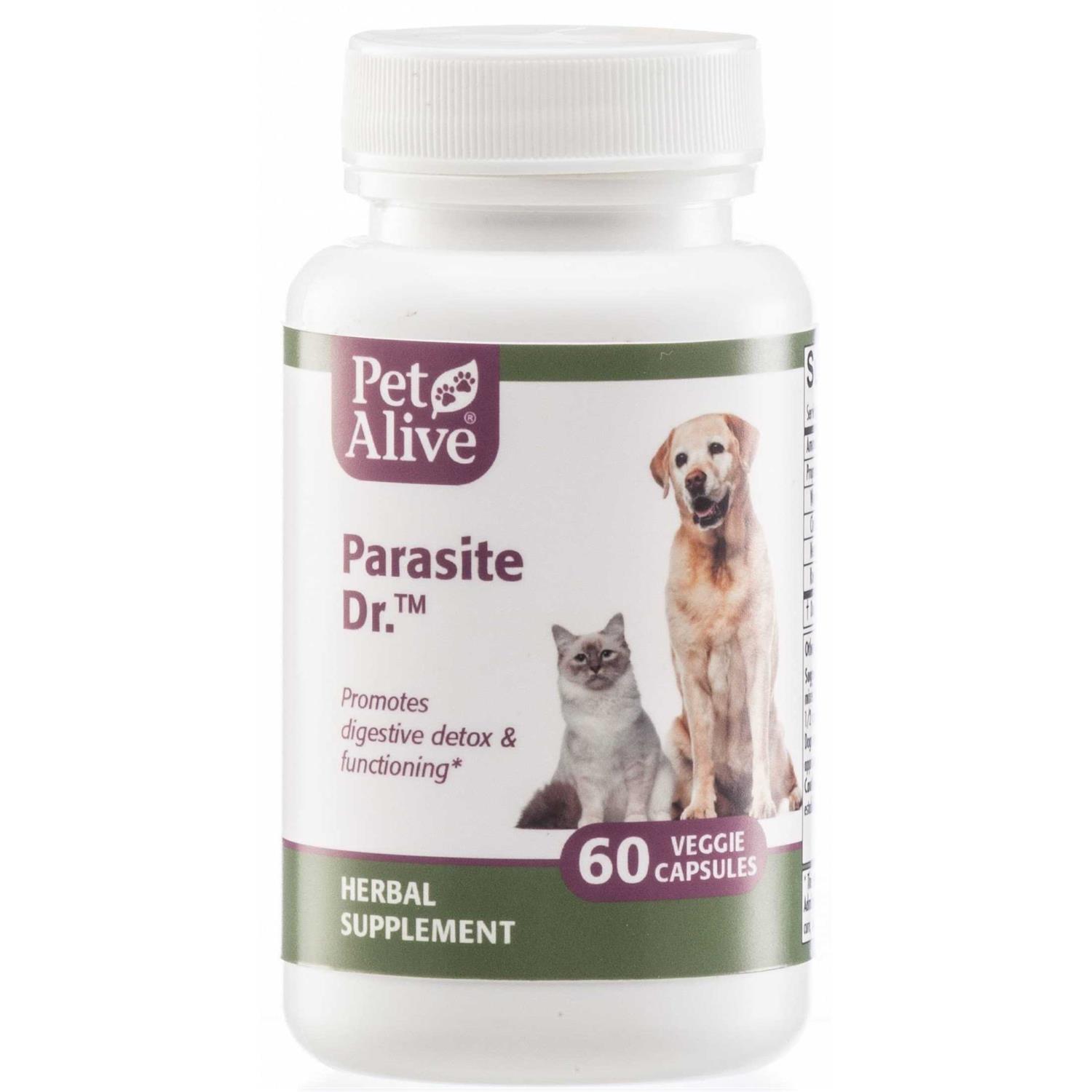 PetAlive Parasite Dr. for Cat & Dog Digestive Detoxification