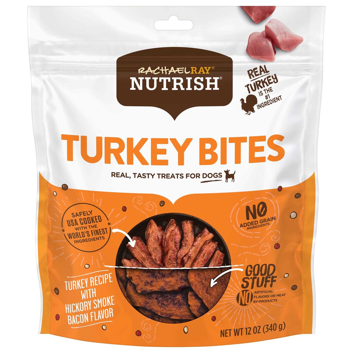 Rachael Ray Nutrish Dog Treats Hickory Smoked Turkey Bacon Recipe