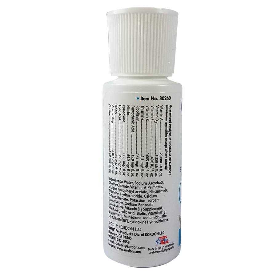 Oasis Vita-Drops High Potency Hamster Daily Multivitamins